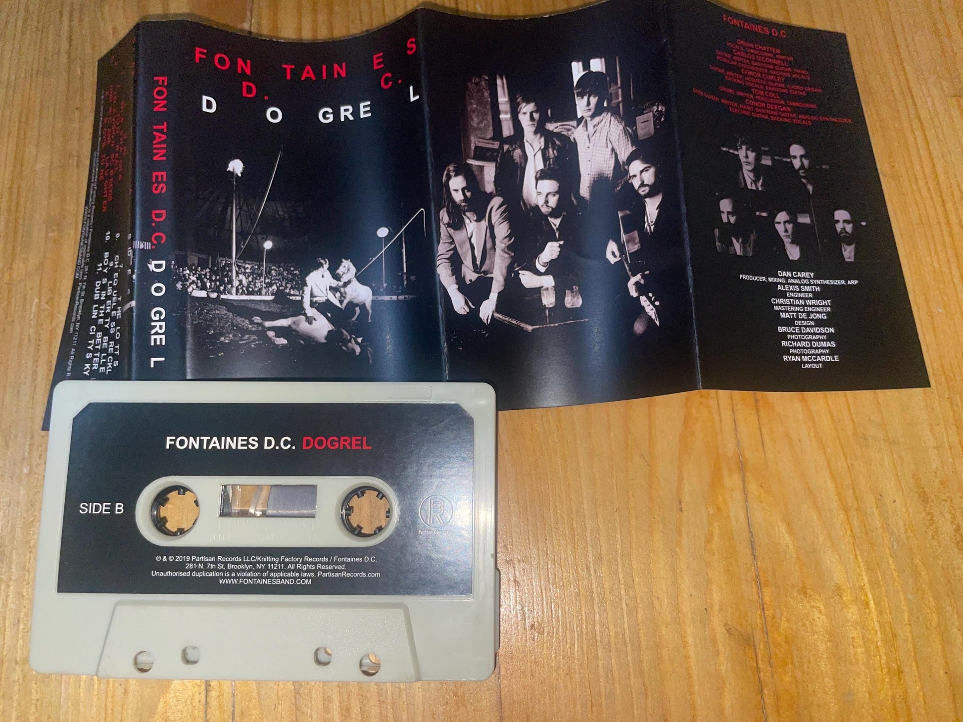 Fontaines D.C Cassette Tapes - Photo 3