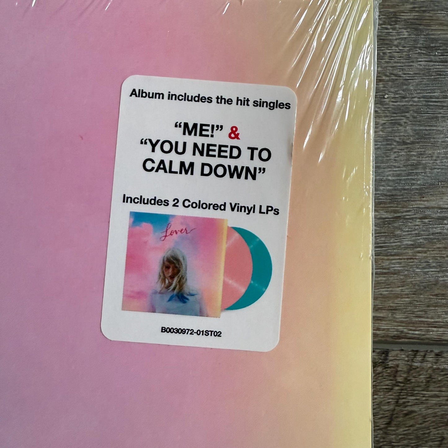 Taylor Swift Vinyl – Lover (2LP Color Set)