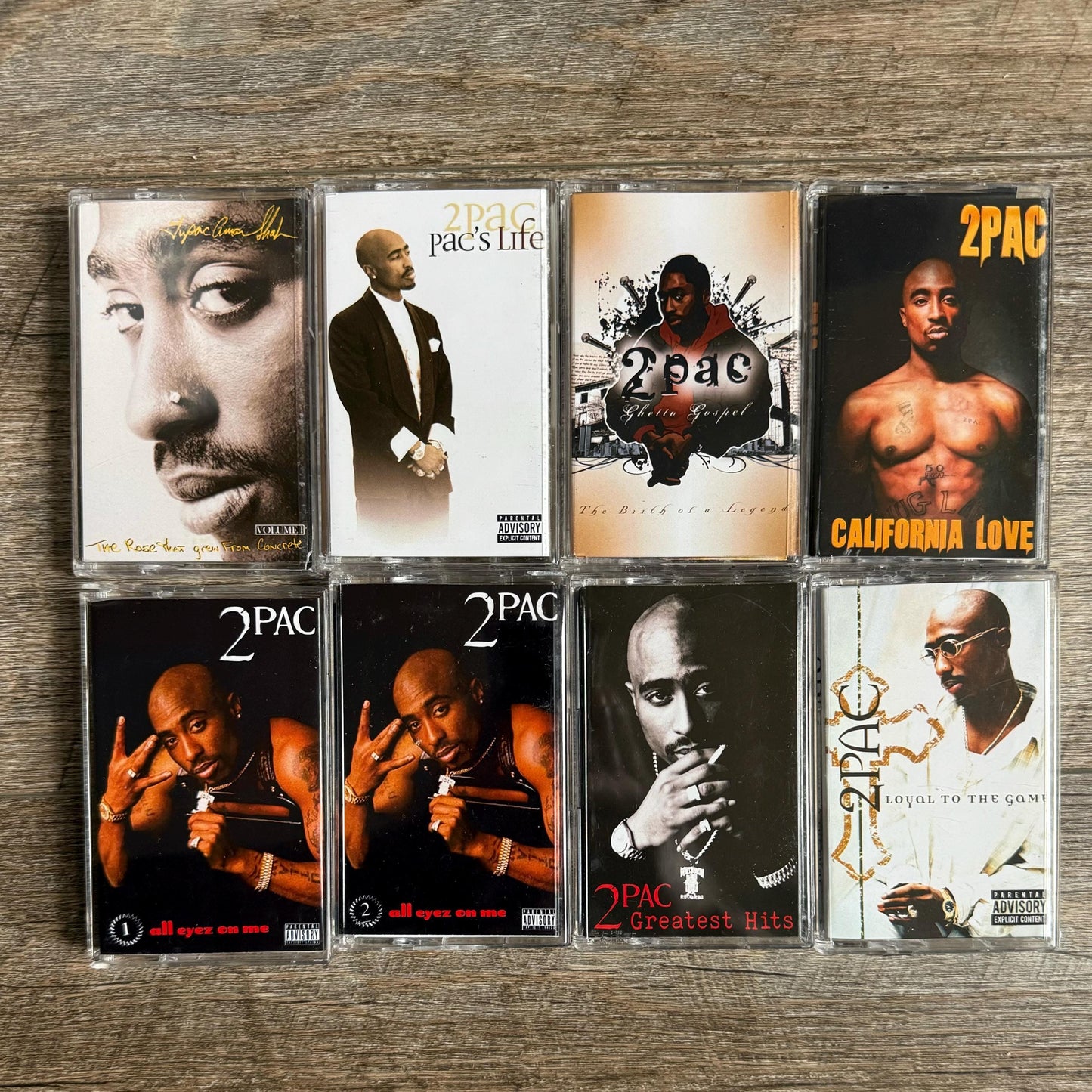 2Pac Tupac Cassette Tapes