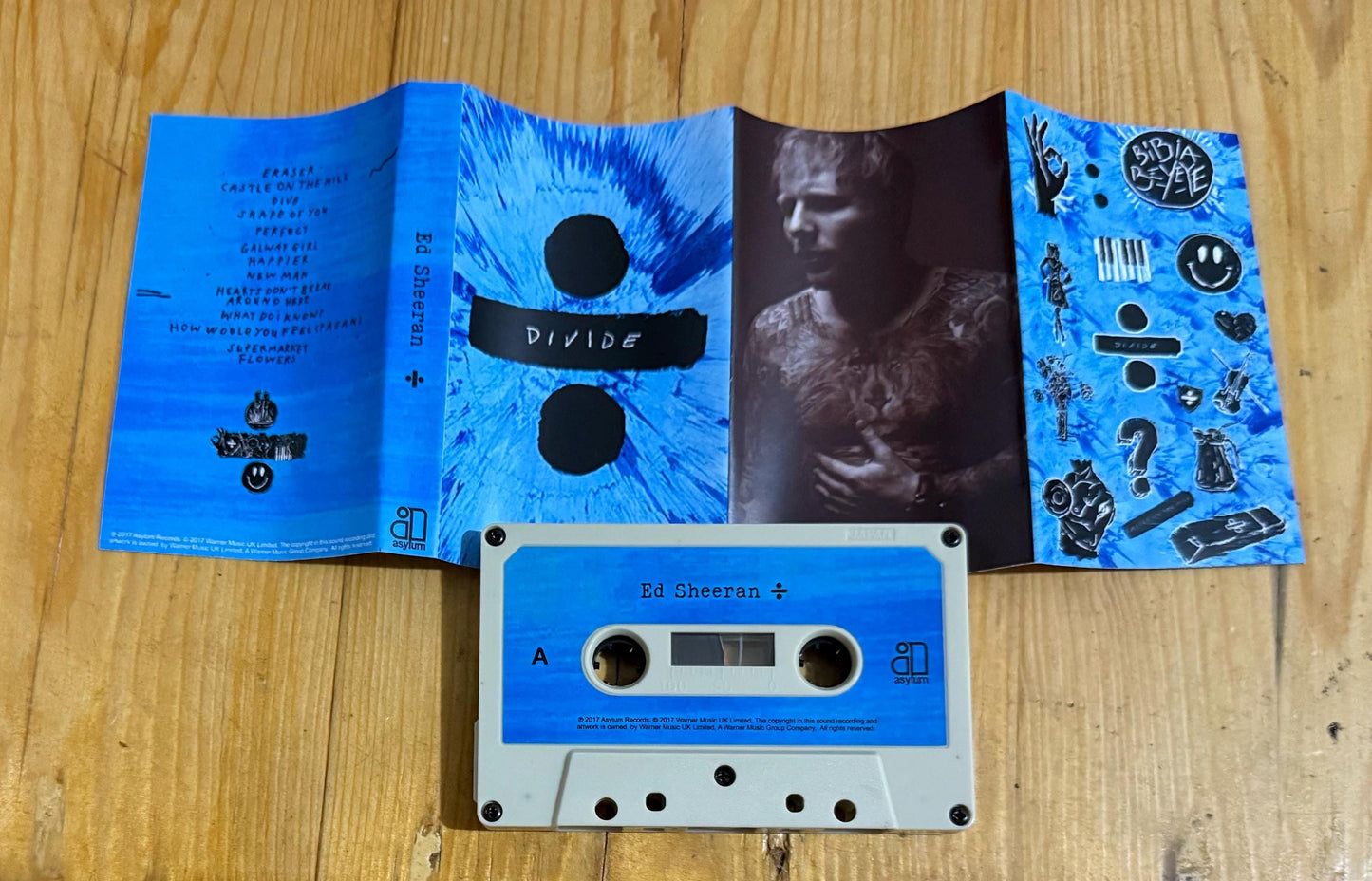 Ed Sheeran Cassette Tapes