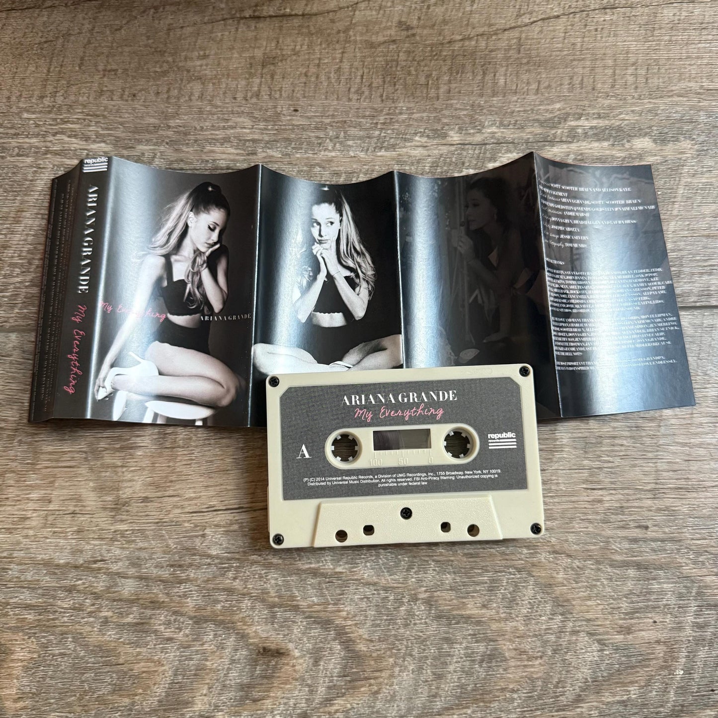 Ariana Grande Cassette Tapes