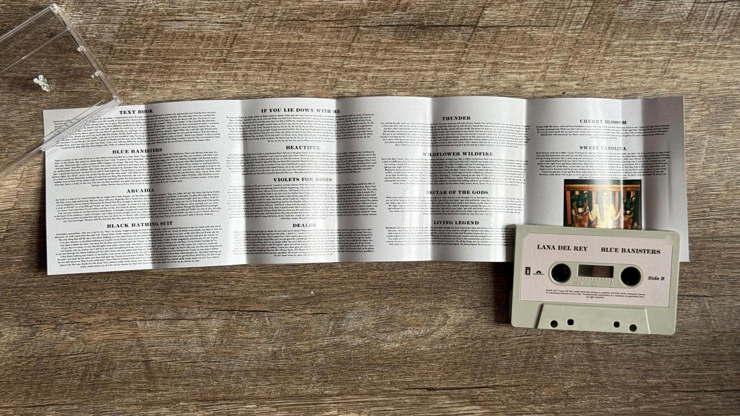 Lana Del Rey Cassette Tapes