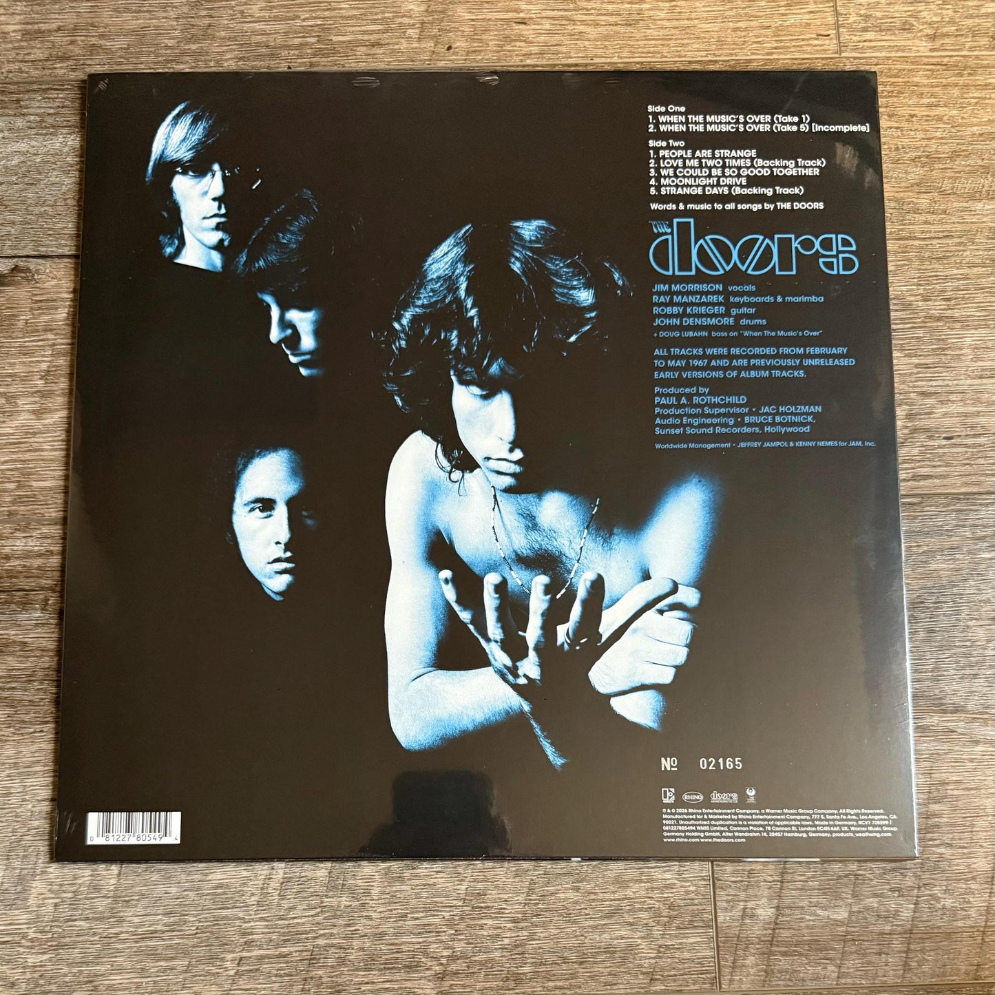 THE DOORS - Strange Days 1967: A Work In Progress, Part 2 Vinyl RSD Exclusive