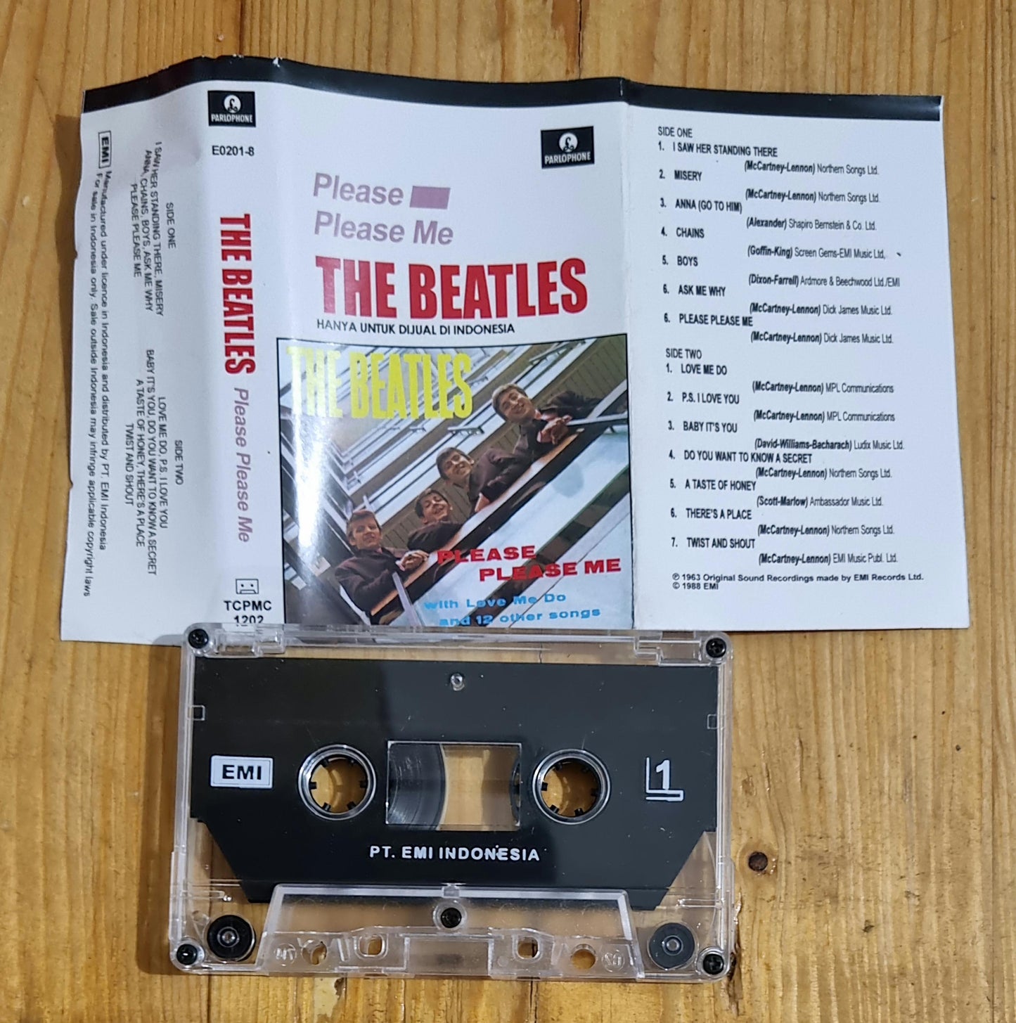 The Beatles Cassette Tapes