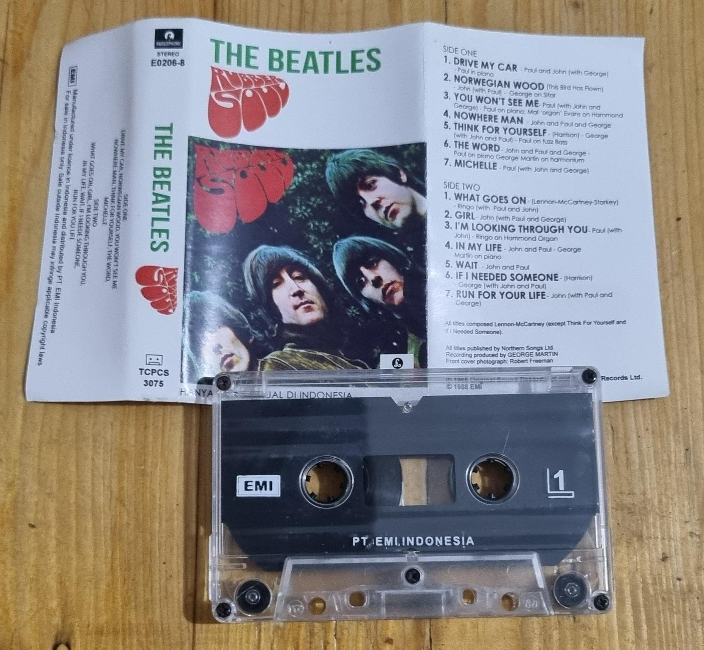 The Beatles Cassette Tapes
