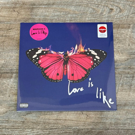 Maroon 5 - Love Is Like Vinyl (Bubblegum Color Vinyl + Poster) ALT Cover