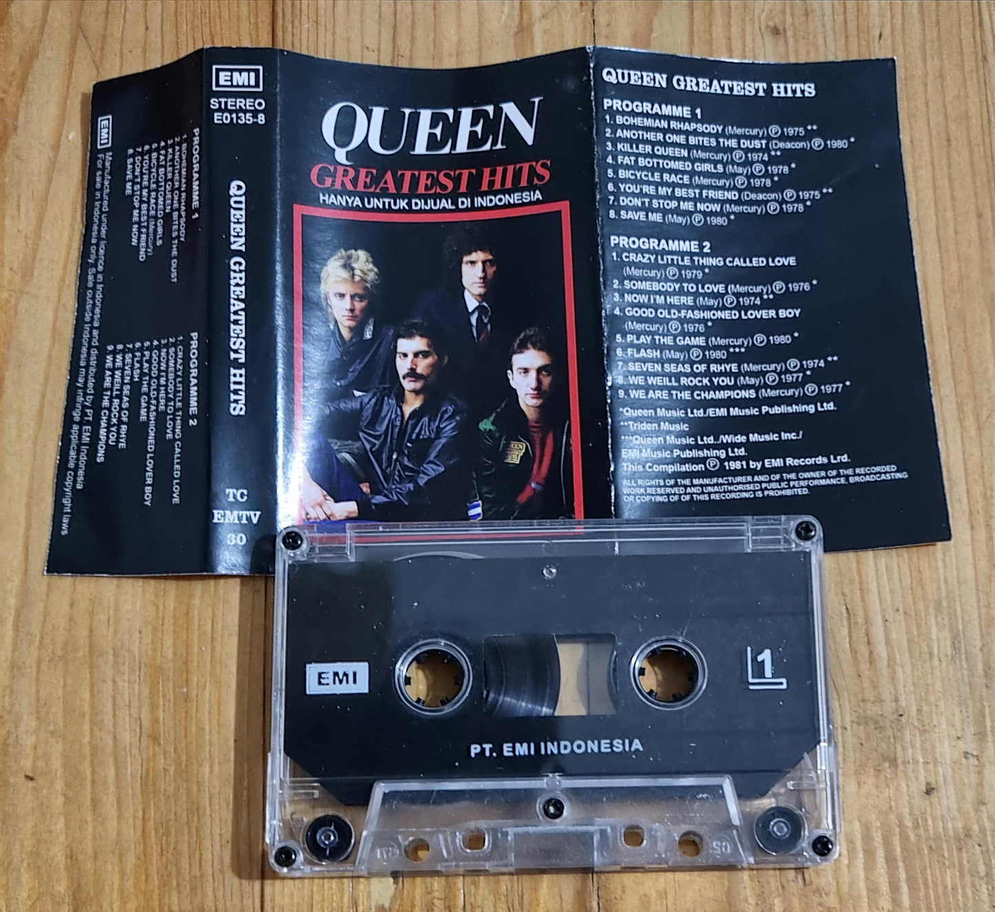 Queen Cassette Tapes