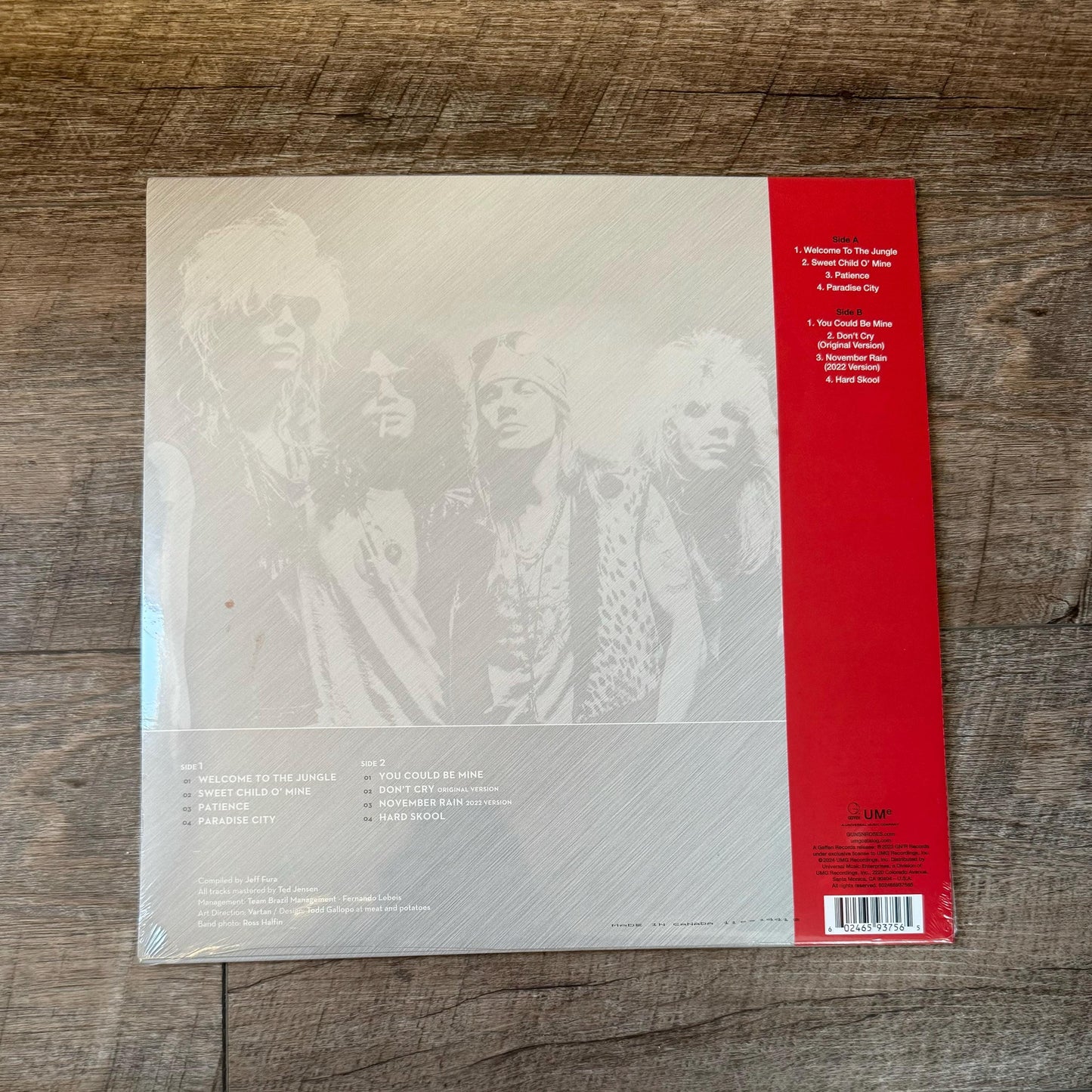 Guns N' Roses - Greatest (Translucent Red & Black Splatter Vinyl)
