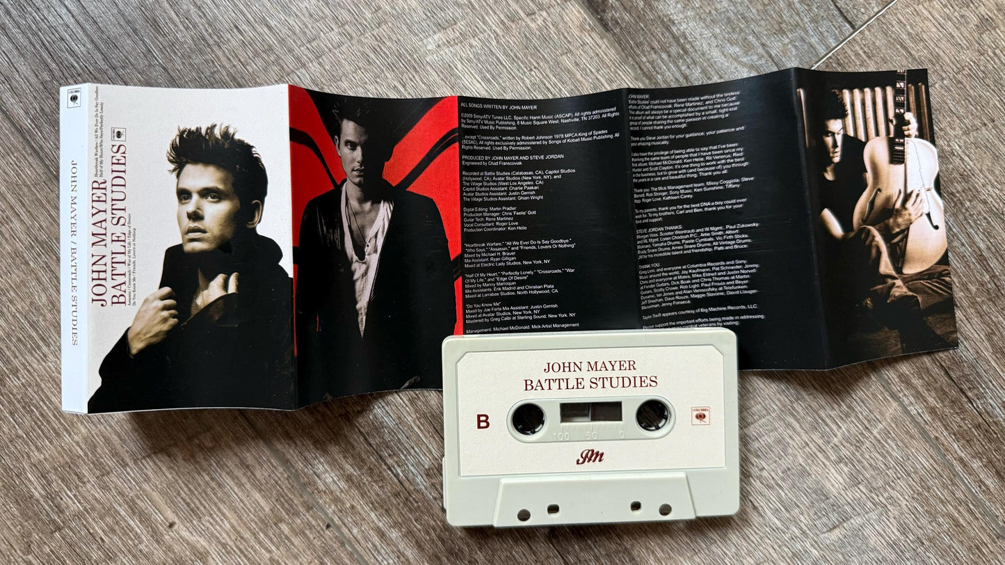 John Mayer Cassette Tapes