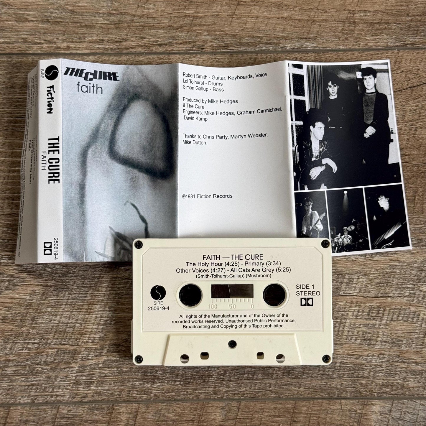 The Cure Cassette Tapes