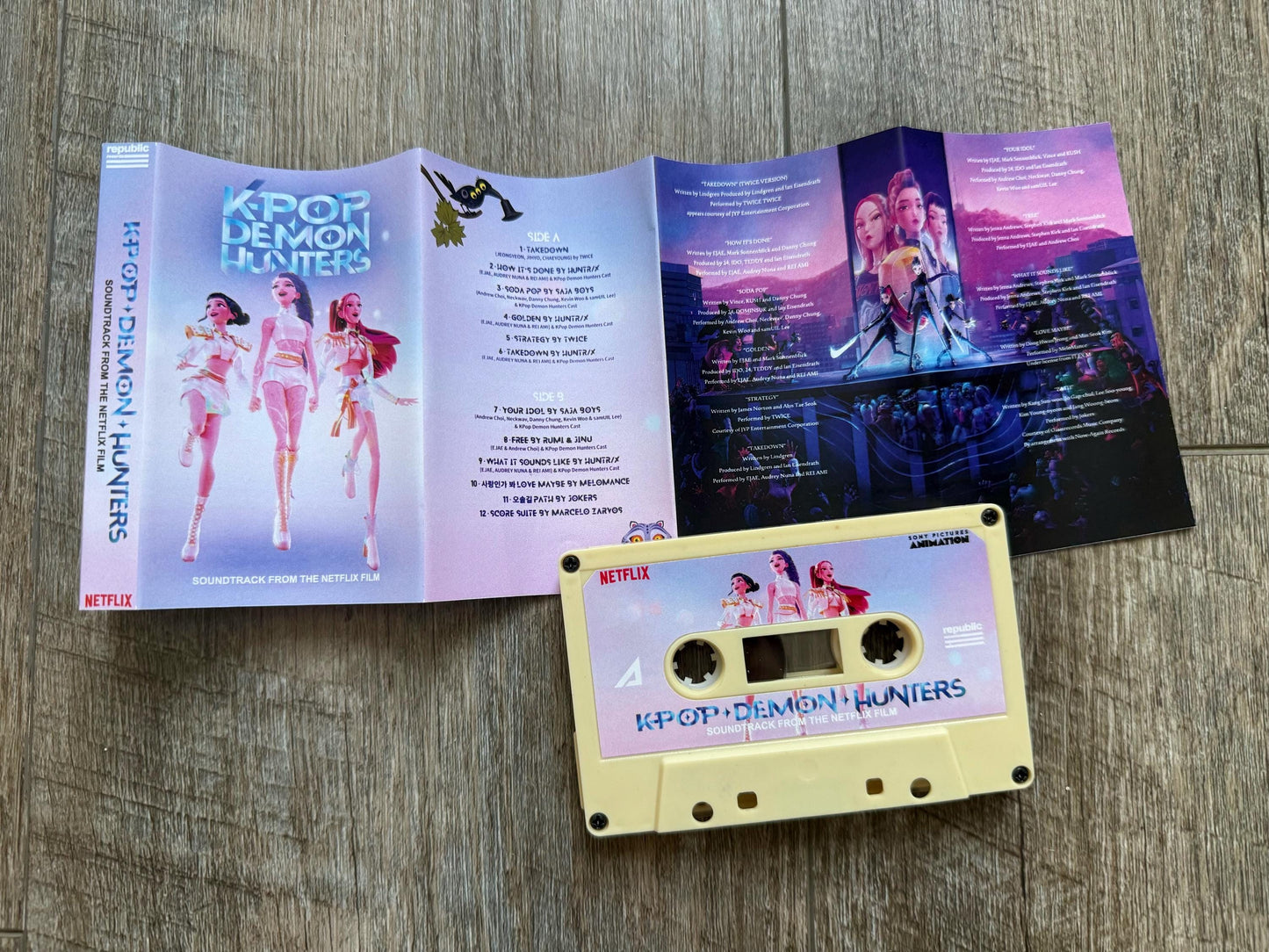 K-Pop Demon Hunters Cassette Tape