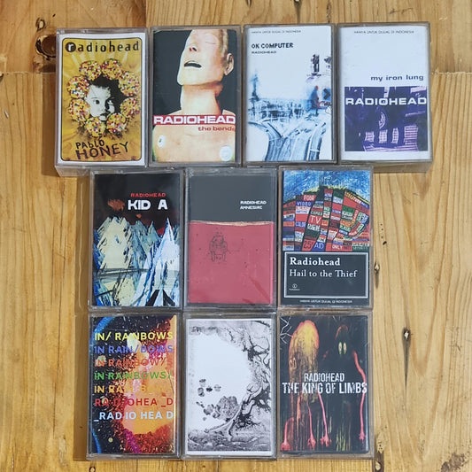 Radiohead Cassette Tapes
