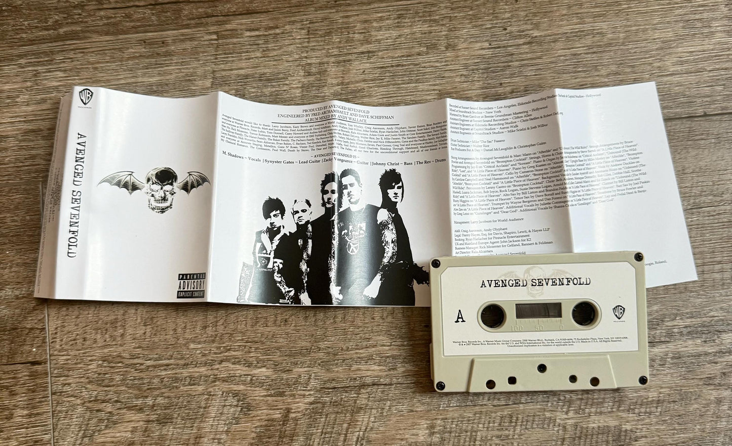 Avenged Sevenfold Cassette Tapes
