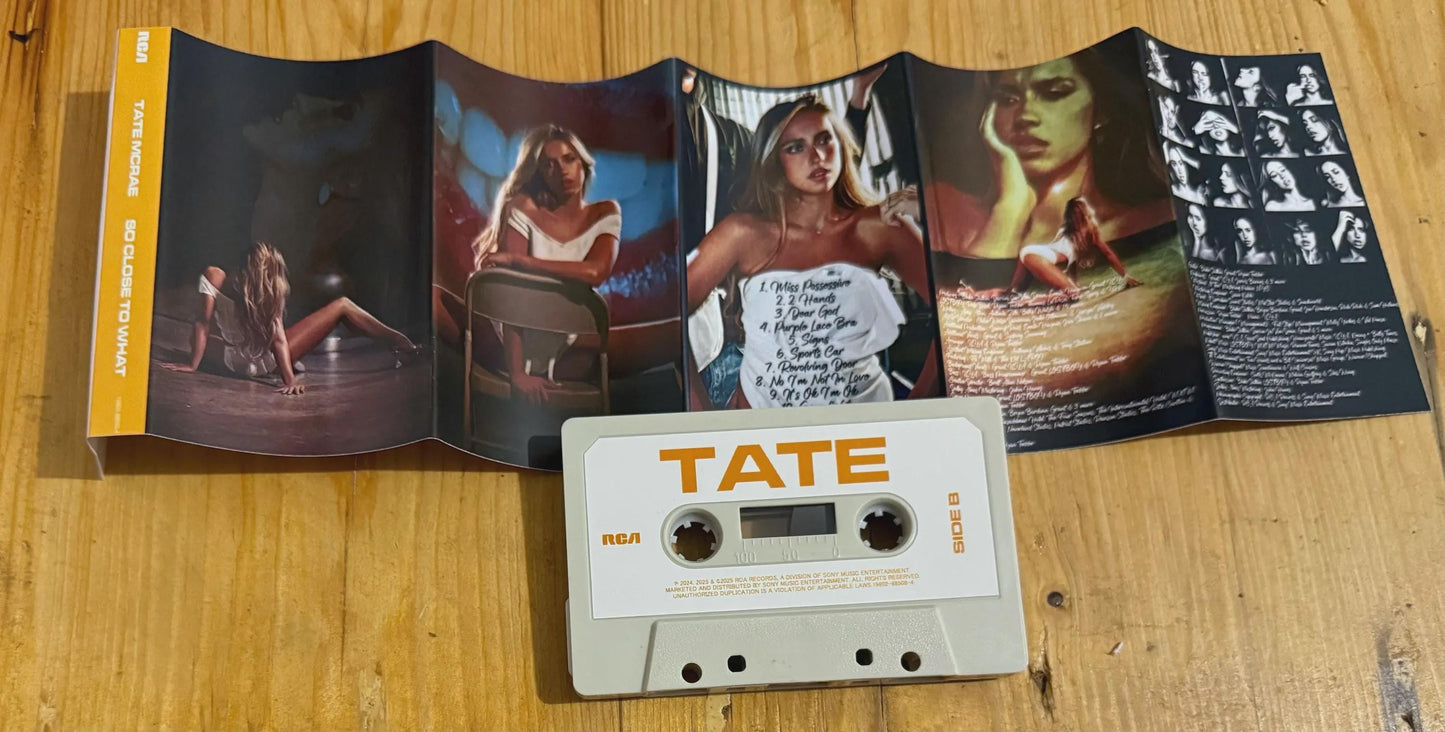 Tate McRae Cassette Tapes
