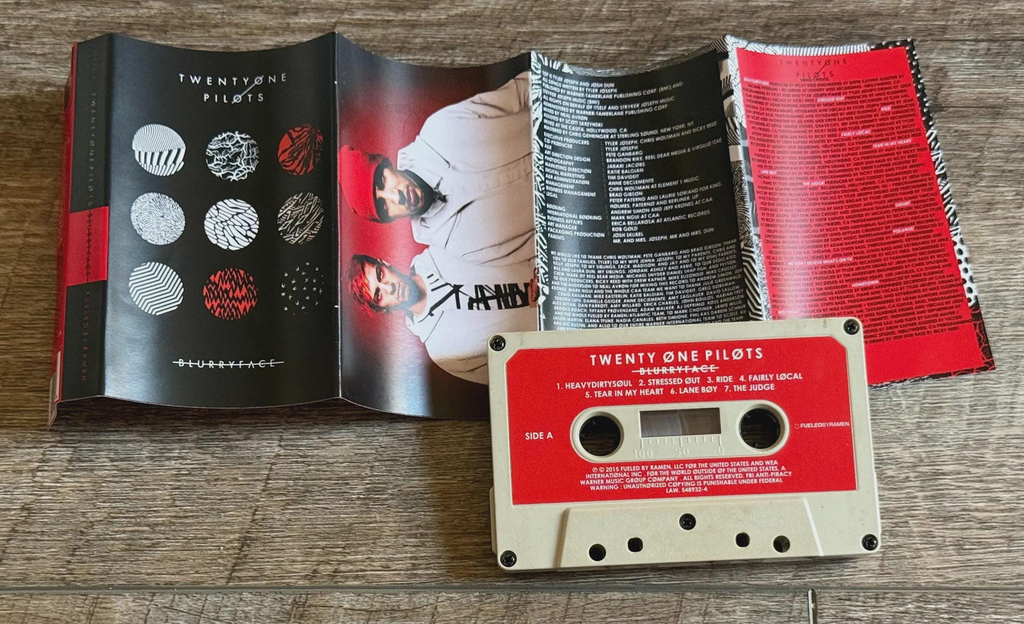 Twenty One Pilots Cassette Tapes