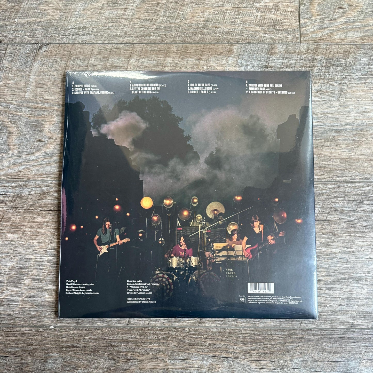 Pink Floyd At Pompeii - MCMLXXII Double Vinyl LP - New Sealed