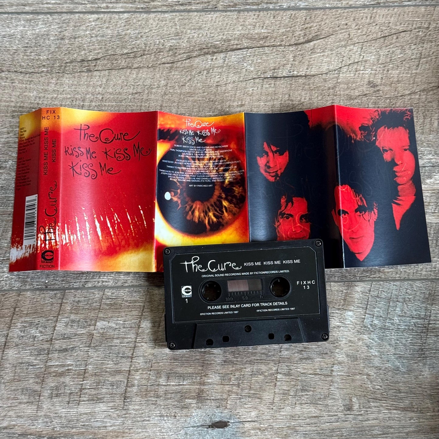 The Cure Cassette Tapes