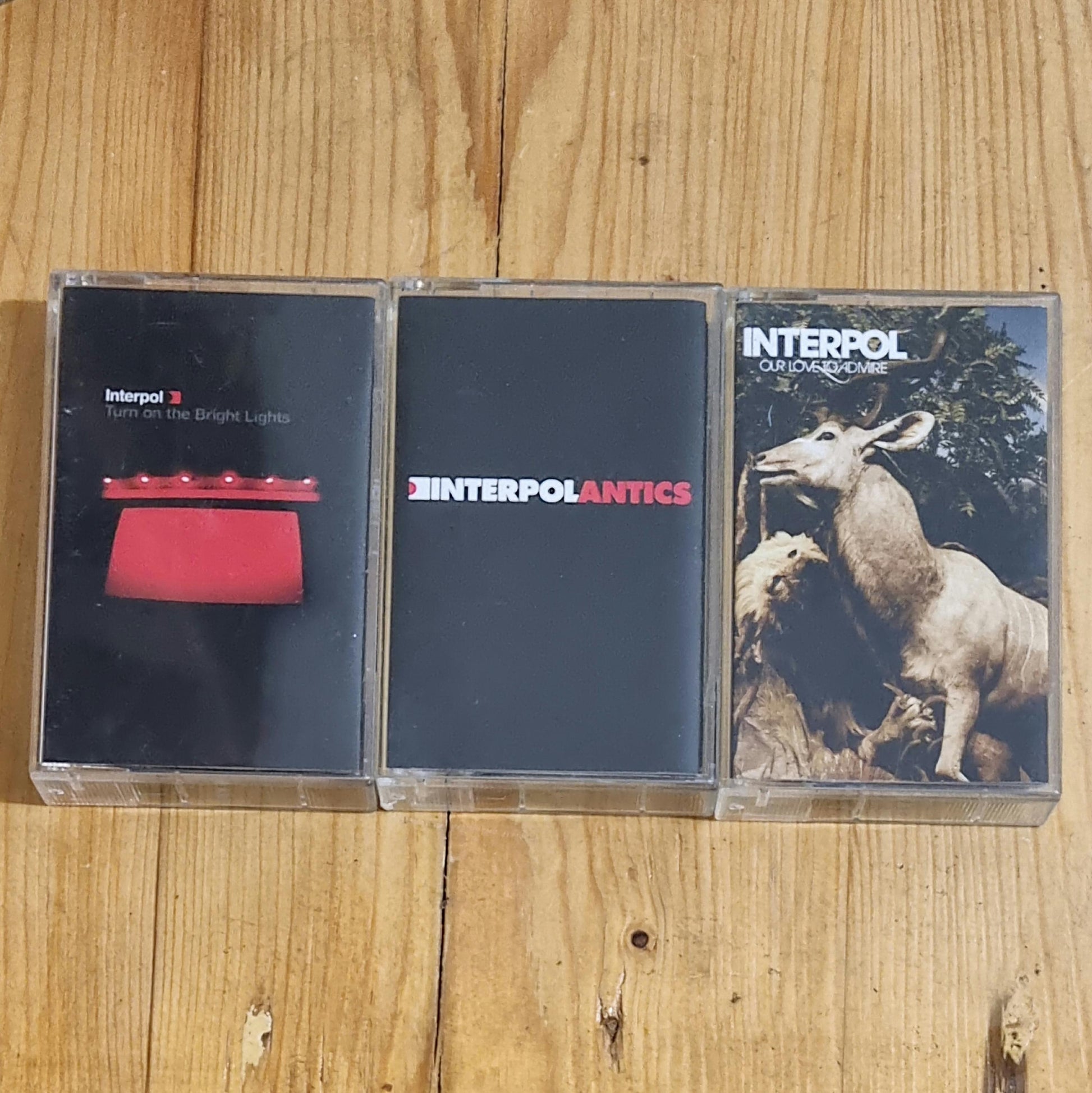 Interpol Cassette Tapes - Photo 1