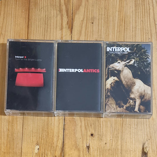 Interpol Cassette Tapes - Yinzz