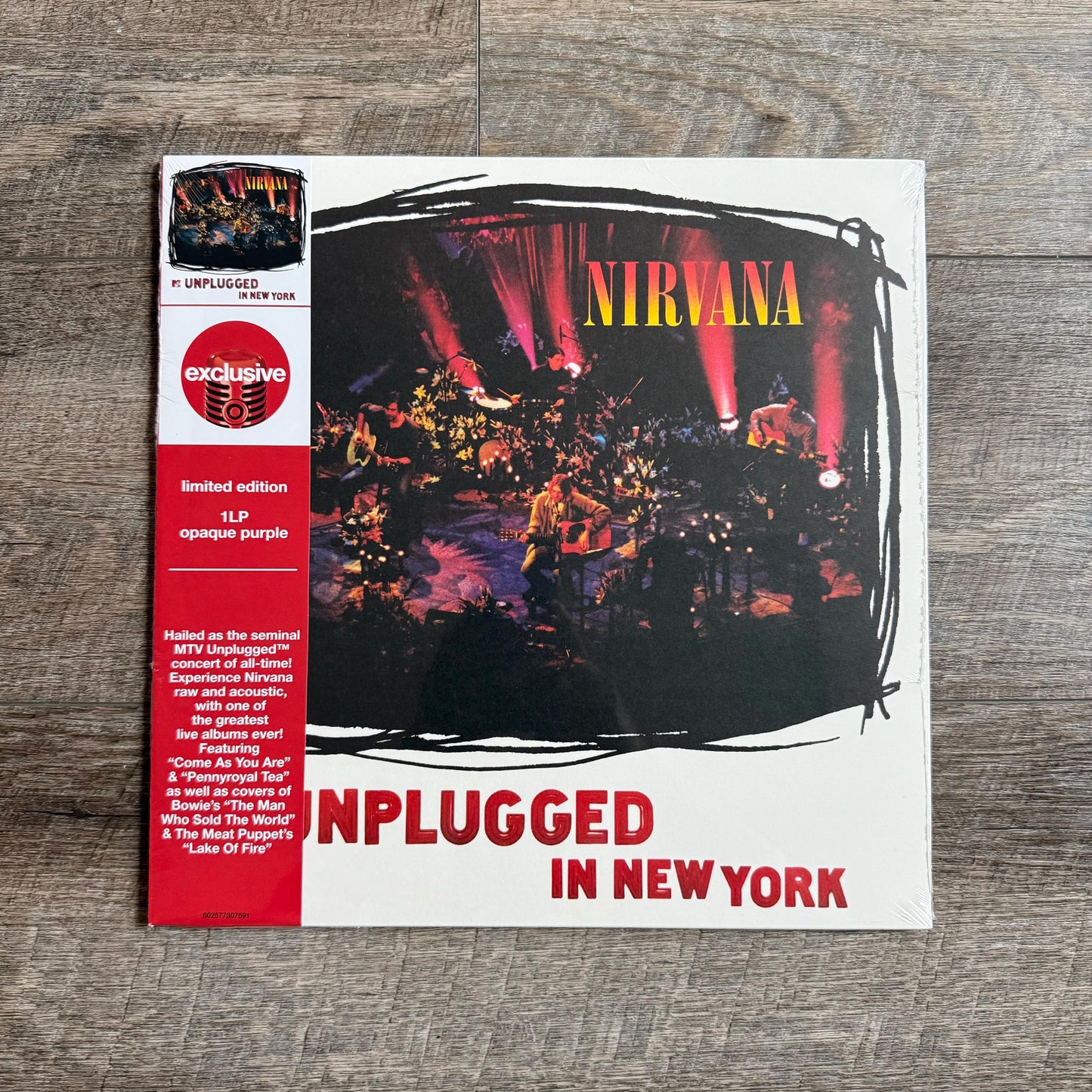 Nirvana Vinyl - Unplugged (Opaque Purple Vinyl)