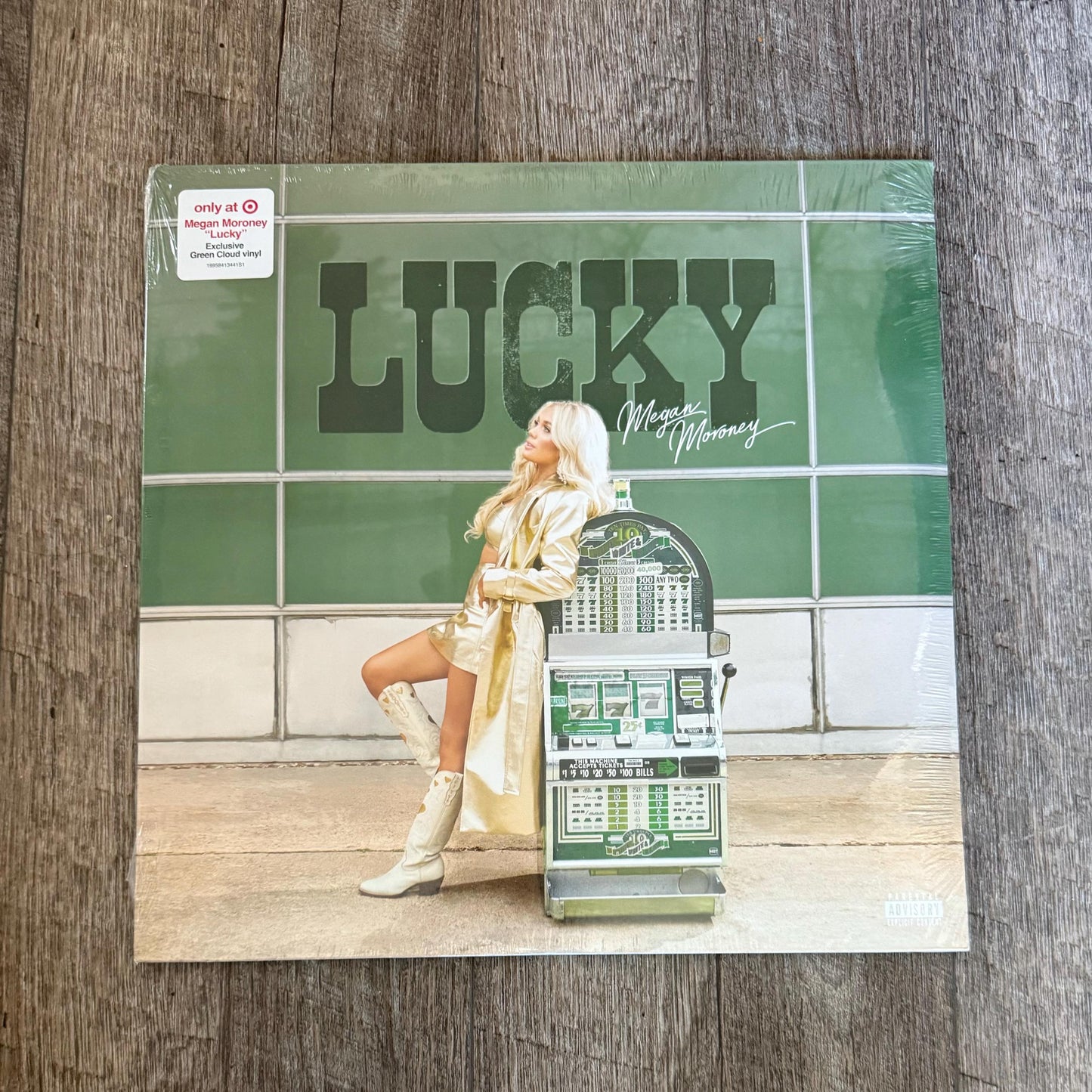 Megan Moroney - Lucky (Explicit Lyrics Clear Vinyl Green)