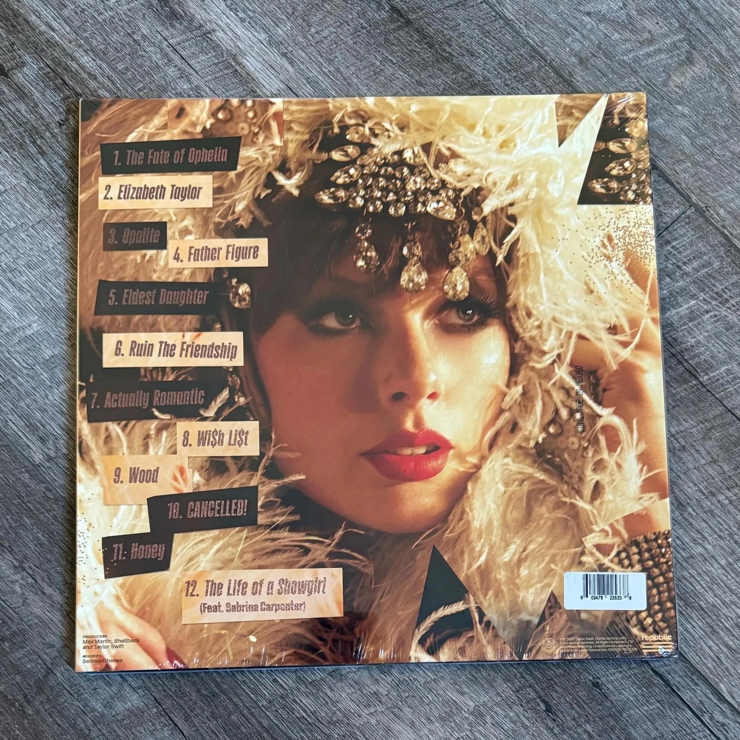 Taylor Swift Vinyl – The Life of a Showgirl, Pink Shimmer Edition (Target Exc)