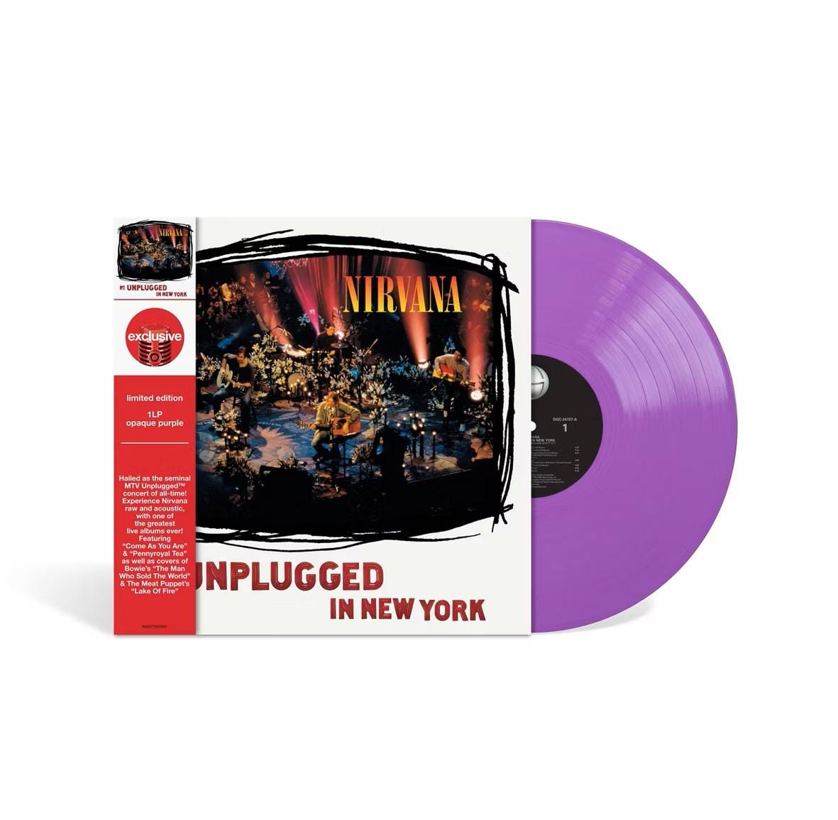 Nirvana Vinyl - Unplugged (Opaque Purple Vinyl)